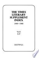 The Times Literary Supplement Index