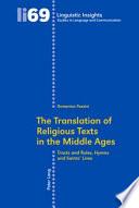 The Translation of Religious Texts in the Middle Ages