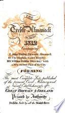 The Treble Almanack for the Year ...