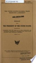 The United States-Colombia Trade Promotion Agreement