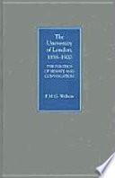 The University of London, 1858-1900
