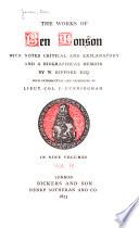 The Works of Ben Jonson