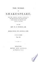 The Works of Shakespeare: King Richard II ; King Henry IV ; Henry V ; Antony and Cleopatra ; Othello