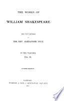 The Works of William Shakespeare: Pericles. The two noble kinsmen. Venus and Adonis. Lucrece. Sonnets. A lover's complaint. The passionate pilgrim. The phoenix and turtle