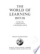 The World of Learning