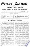 The World's Carriers and Carrying Trades' Review