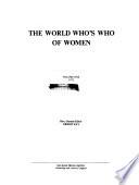 The World Who's who of Women
