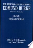 The Writings and Speeches of Edmund Burke