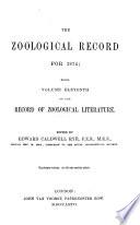 The Zoological Record