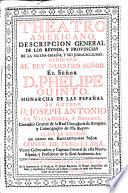 Theatro americano, descripcion general de los reynos y provincias de la Nueva España
