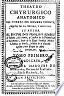 Theatro chyrurgico anatomico del cuerpo del hombre viviente, objeto de la cirugía y medicina