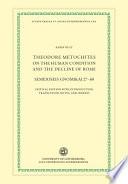 Theodore Metochites on the Human Condition and the Decline of Rome