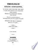 Theologiae cursus completus