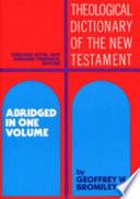 Theological Dictionary of the New Testament