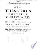 Thesaurus doctrinae christianae