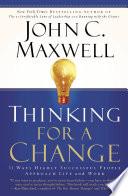 Thinking for a Change