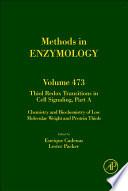 Thiol Redox Transitions in Cell Signaling, Part A
