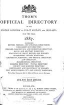 Thom's Official Directory of the United Kingdom of Great Britain and Ireland for the Year ...