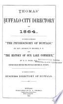 Thomas' Buffalo City Directory for ...