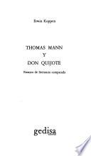 Thomas Mann y Don Quijote