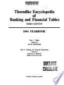 Thorndike Encyclopedia of Banking and Financial Tables