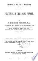 Thoughts on the Harmony Between the Beatitudes and the Lord's Prayer