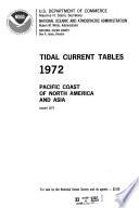 Tidal Current Tables, Pacific Coast of North America and Asia