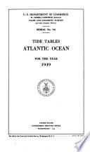 Tide Tables for the Atlantic Coast of the United States