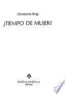 Tiempo de mujer?
