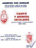 Tiempo y distritos seculares