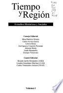 Tiempo y región