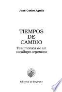 Tiempos de cambio