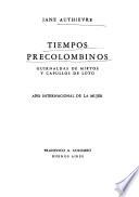 Tiempos precolombinos