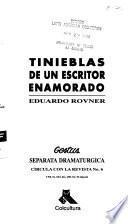 Tinieblas de un escritor enamorado