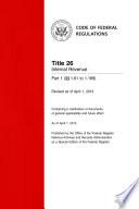 Title 26 Internal Revenue Part 1 (§§ 1.61 to 1.169) (Revised as of April 1, 2014)
