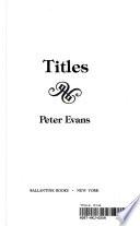Titles