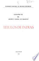 Titulos de indias
