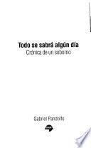 Todo se sabrá algún día