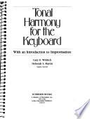 Tonal Harmony for the Keyboard
