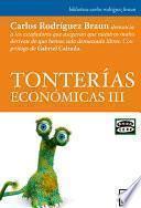 Tonter¡as econ¢micas III