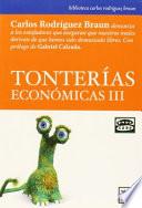 Tonterías Económicas III