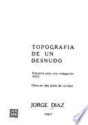 Topografía de un desnudo