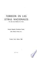 Torreón en las letras nacionales