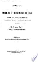 Trabajos del Instituto Cajal de Investigaciones Biológicas