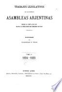 Trabajos lejislativos de las primeras asambleas arjentinas