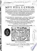Tractado muy vtil y curioso para saber bien rezar el officio romano que diuulgo Pio V ...