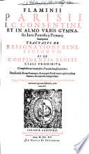 Tractatus de resignatione beneficiorum et de confidentia beneficiali prohibita