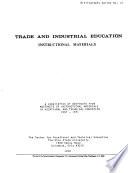 Trade and Industrial Education