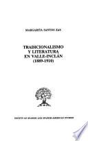 Tradicionalismo y literatura en Valle-Inclán (1889-1910)