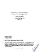 Trading Costs and Return Volatility